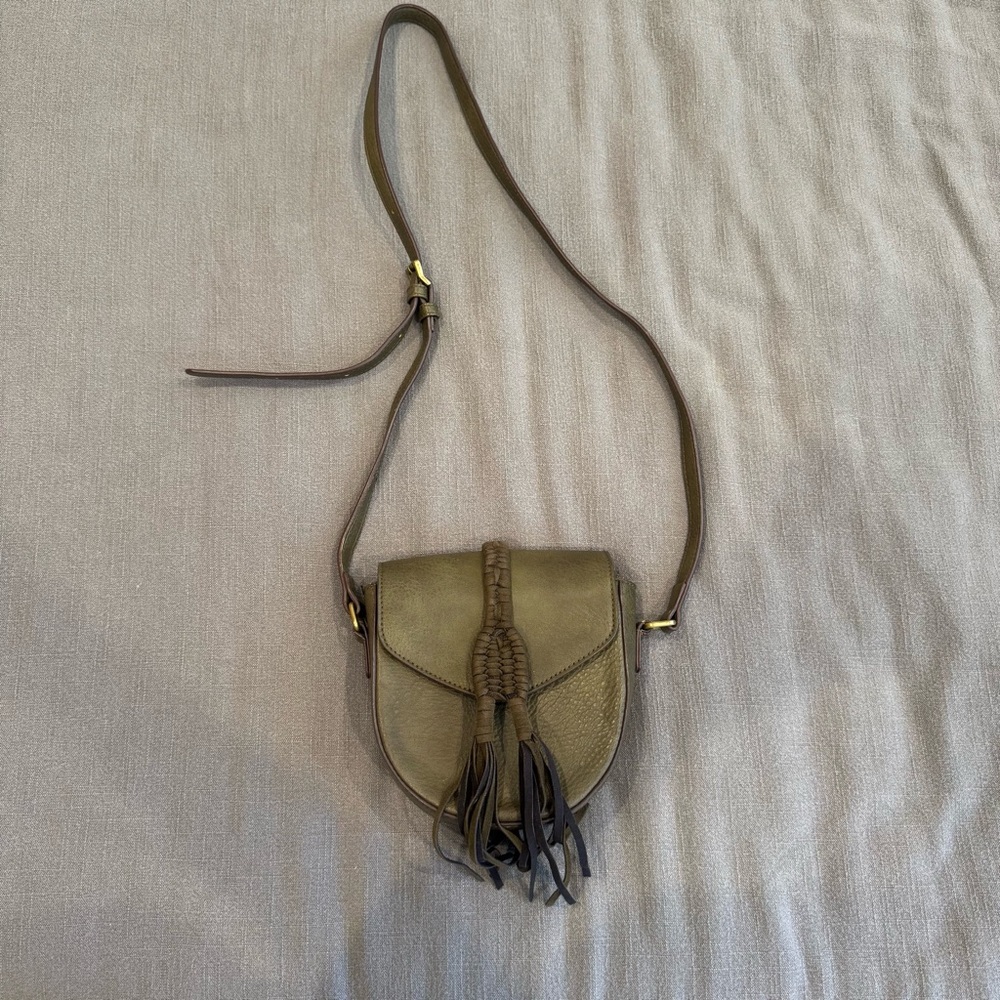 Olive Green Crossbody Bag